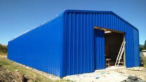 Galpón industrial construido por SGM