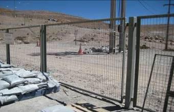 Obra civil en terreno