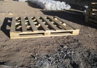 Pallets e insumos para faena