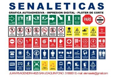 Impresión de señalética gráfica